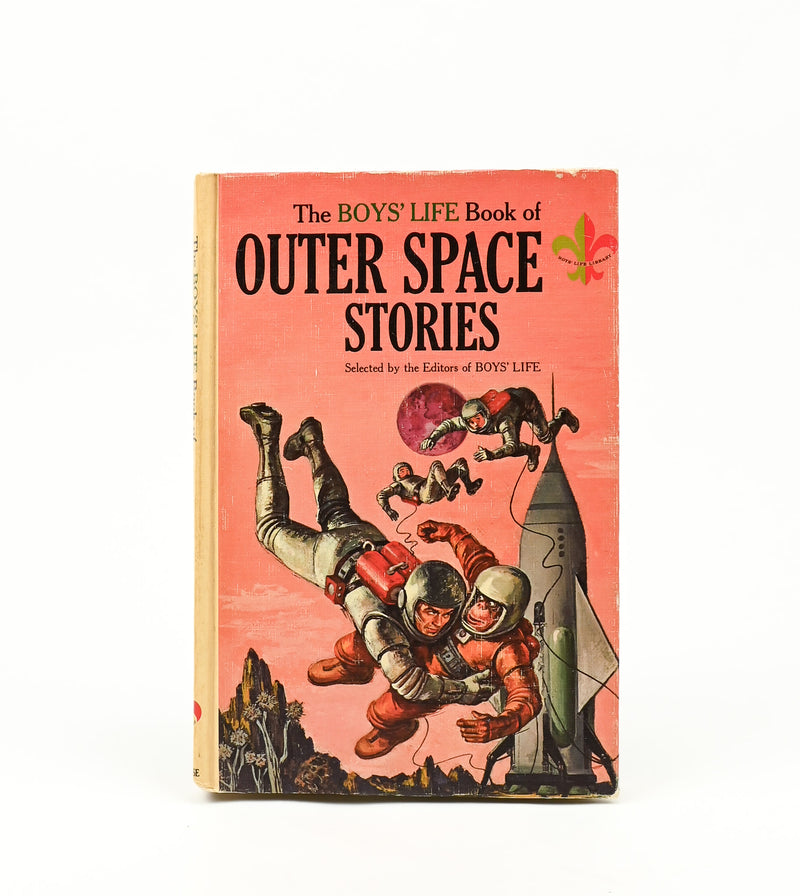 1964 Edition - THE BOYS' LIFE BOOK OF OUTER SPACE STORIES - Hardback Book