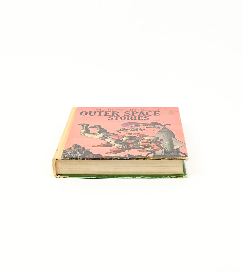 1964 Edition - THE BOYS' LIFE BOOK OF OUTER SPACE STORIES - Hardback Book