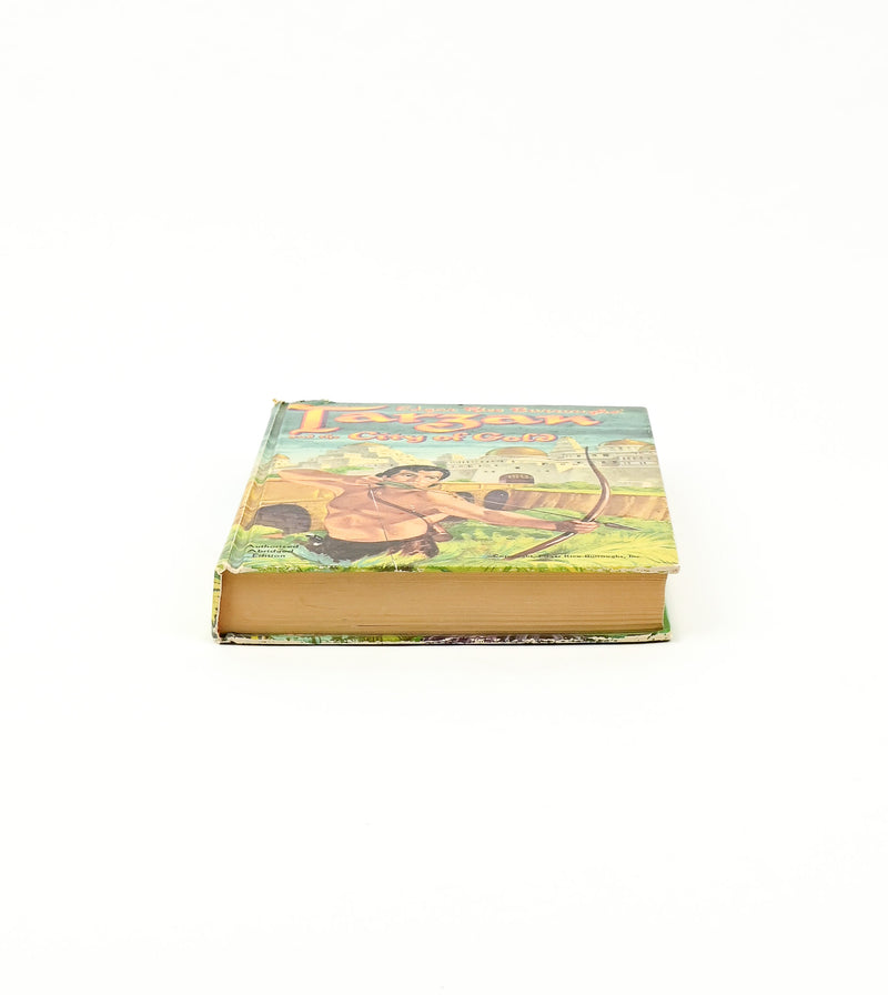 Authorized Abridged Edition - TARZAN AND THE CITY OF GOLD - Edgar Rice Burroughs - Hardback Book