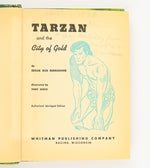 Authorized Abridged Edition - TARZAN AND THE CITY OF GOLD - Edgar Rice Burroughs - Hardback Book