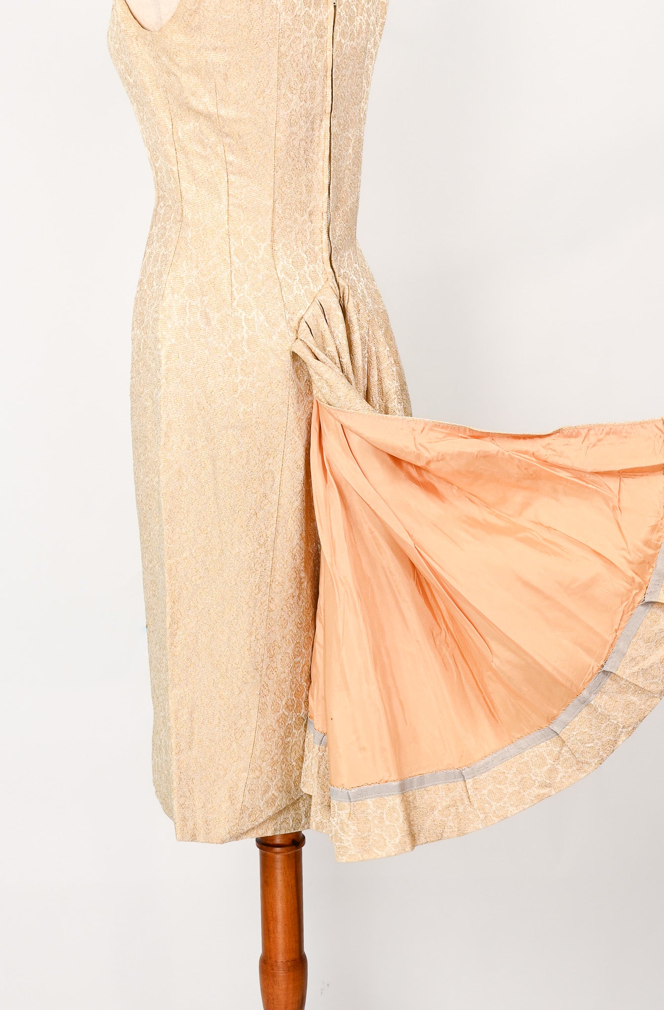 lord and taylor gold dress Lord & Taylor 100% Silk Shift Dress Sz 10 Yellow Sleeveless Midi Minimalist