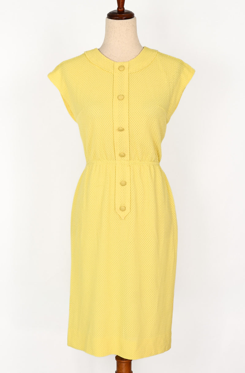 yellow dress silk Elery Light Yellow Midi Dress - US 18