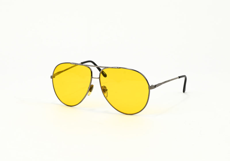 Gold Lens Aviator Sunglasses