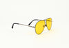 Gold Lens Aviator Sunglasses