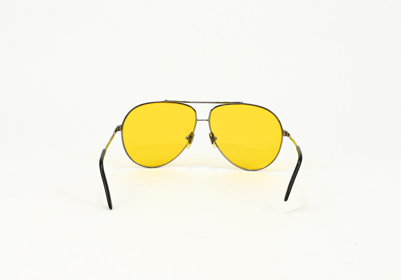 Gold Lens Aviator Sunglasses