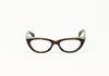 NWT - Green & Brown MORGENTHAL FREDERICS "Ingrid" Cat Eye Glasses