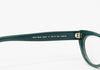 NWT - Green & Brown MORGENTHAL FREDERICS "Ingrid" Cat Eye Glasses