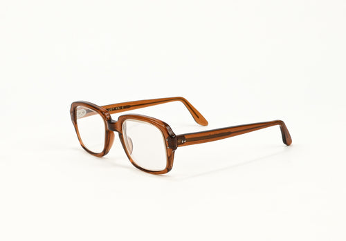 Vintage 50s/60s Brown USS Military Issue Retro Glasses