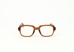 Vintage 50s/60s Brown USS Military Issue Retro Glasses