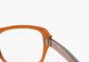 Vintage 50s/60s Brown USS Military Issue Retro Glasses