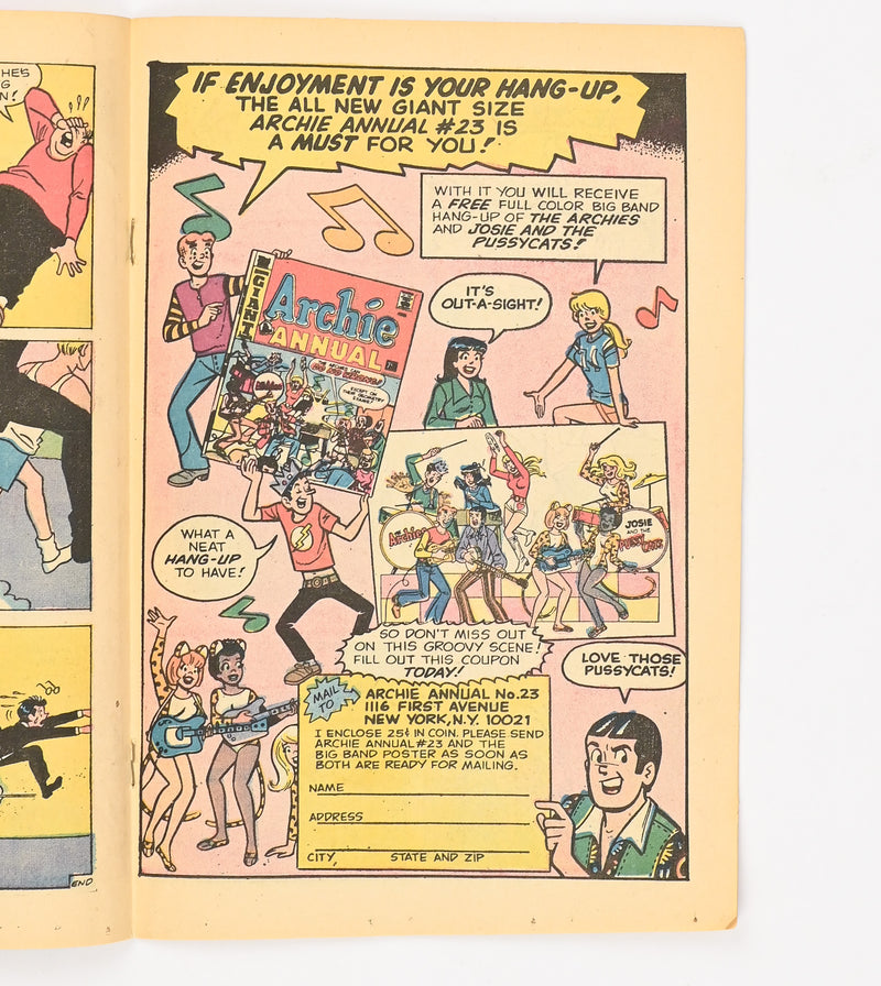 July 1971 Edition - LAUGH #244 - Archie Series Comic Magazine