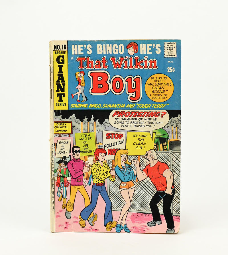Jan. 1972 Edition - THAT WILKIN BOY #16 - Archie Giant Series Comic Magazine