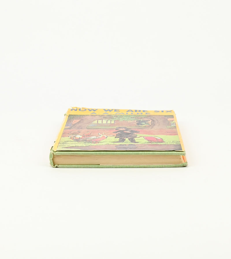 Aug. 1950 Edition - NOW WE ARE SIX - A. A. Milne - Poetry Hardback Book