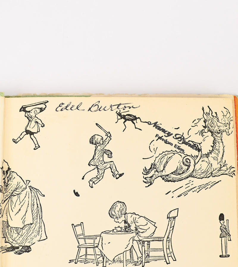 Aug. 1950 Edition - NOW WE ARE SIX - A. A. Milne - Poetry Hardback Book