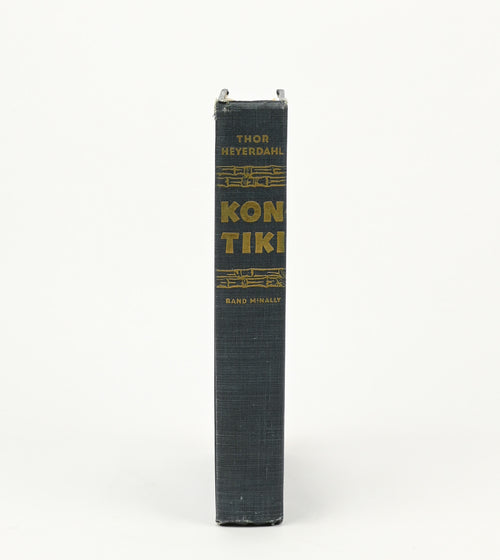 1950 1st Printing Edition - KON-TIKI: Across the Pacific by Raft - Thor Heyerdahl
