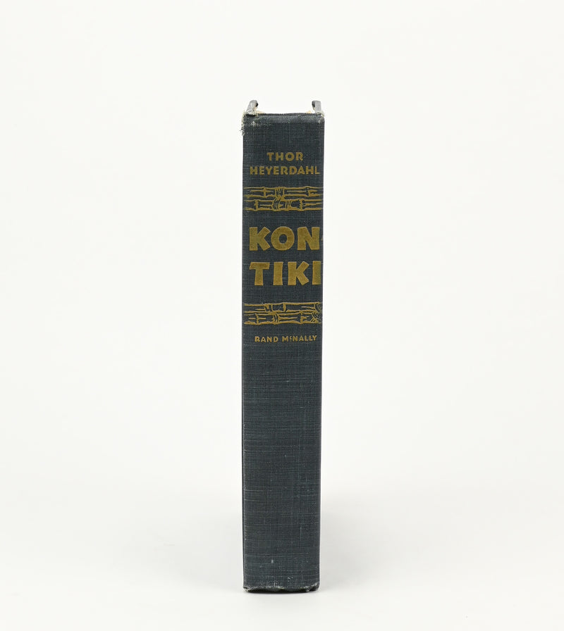 1950 1st Printing Edition - KON-TIKI: Across the Pacific by Raft - Thor Heyerdahl
