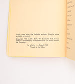 August 1962 1st Printing - MARTY - Elisa Bialk - Paperback Book