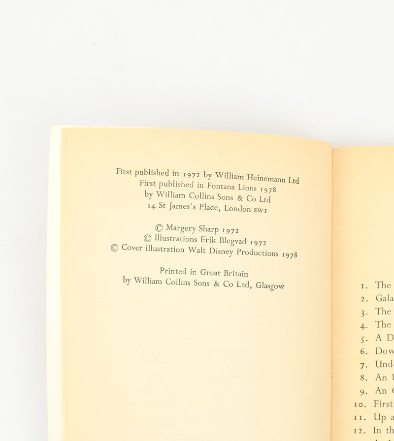 1978 Edition - MISS BIANCA AND THE BRIDESMAID - Margery Sharp - Children's Paperback Book