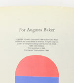 1968 Edition - A LETTER TO AMY - Ezra Jack Keats - Hardback Book