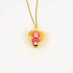 Vintage 1982 THE WORLD OF ANNIE Locket w/ Removable Doll