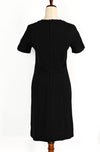 EXTREMELY RARE Vintage 40s/50s Black Crepe JACQUES FATH Dress and Jacket Set