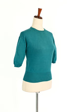 RARE Vintage 50s Teal JANTZEN Pullover Sweater - 38