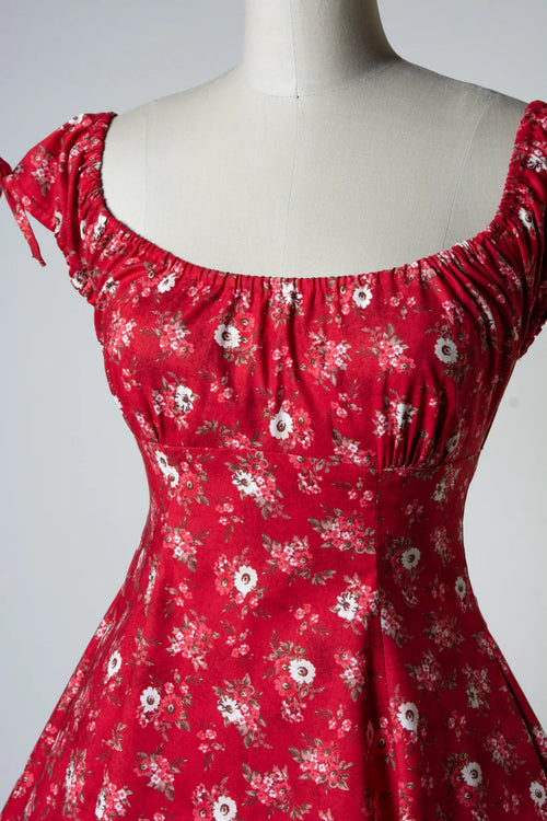 NEW W/ TAGS Heart of Haute Scarlet Floral "Hilda" Dress - Medium