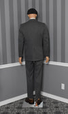 Men's Vintage JCPenney Comfort Suited Separates Grey 3 Piece Suit - 42R