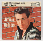 Roulette Records 1958 - Jimmie Rodgers: Are you Really Mine/The Wizard - 45 RPM 7" レコード