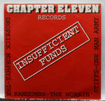 1995 Chapter Eleven Records- Insufficient Funds Comp. 7" Record