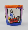 Nashville Tennessee Decorative Guitar Ceramic Shot Glass Mini Mug