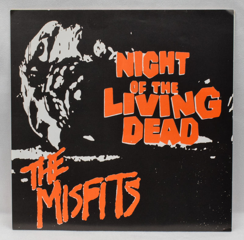 2006 Plan9 Unofficial Release - The Misfits "Night of the Living Dead" 7" Orange Label Record, 45 RPM