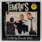Vulture Rock Records 1997 - Templars/Oxblood: Powerfist Split EP - 45 RPM 7" レコード
