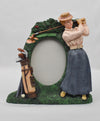 Vintage Figi Frames 3D Resin Woman Golfing Picture Frame