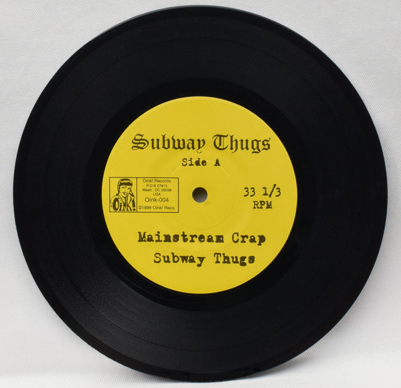 うーん！ Records 1998 - Subway Thugs EP - 33-1/2 RPM レコード