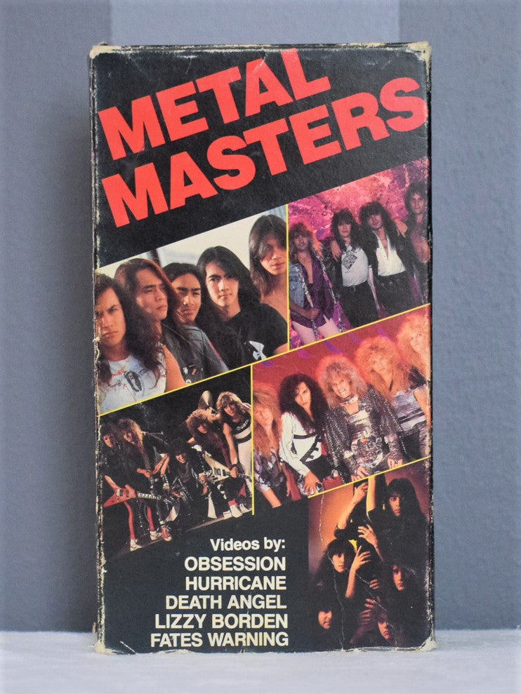 Metal Blasters 1988 Enigma Records Metal Blade Records VHS
