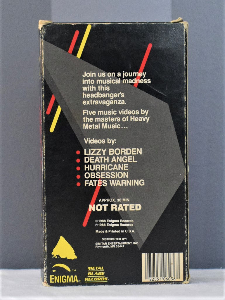 メタル ブラスターズ 1988 エニグマ レコード メタル ブレード レコード VHS