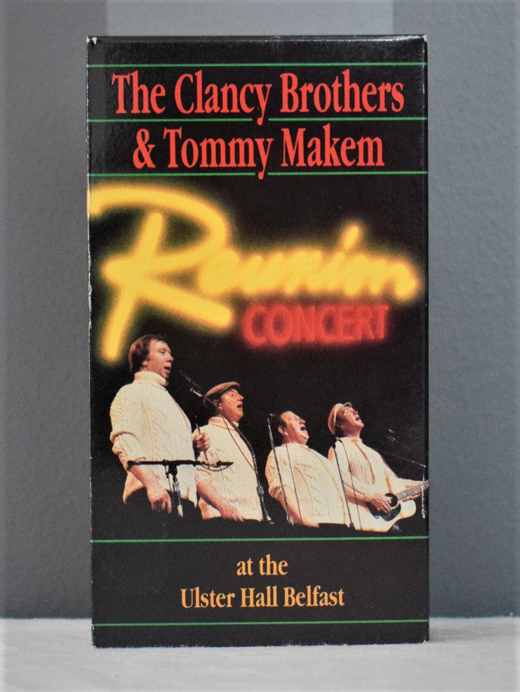 The Clancy Brothers & Tommy Makem Reunion Concert 1994 Shanachie Entertainment Corp. VHS