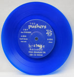 Hostage Records 1997 - The Pushers: Hardtimes - 45 RPM 7" ブルー レコード
