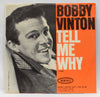 Epic Records 1964 - Bobby Vinton : Tell Me Why - 45 RPM 7" レコード