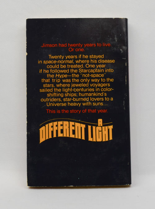 1978 年 エリザベス A. リン著 A Different Light ペーパーバック SF 本