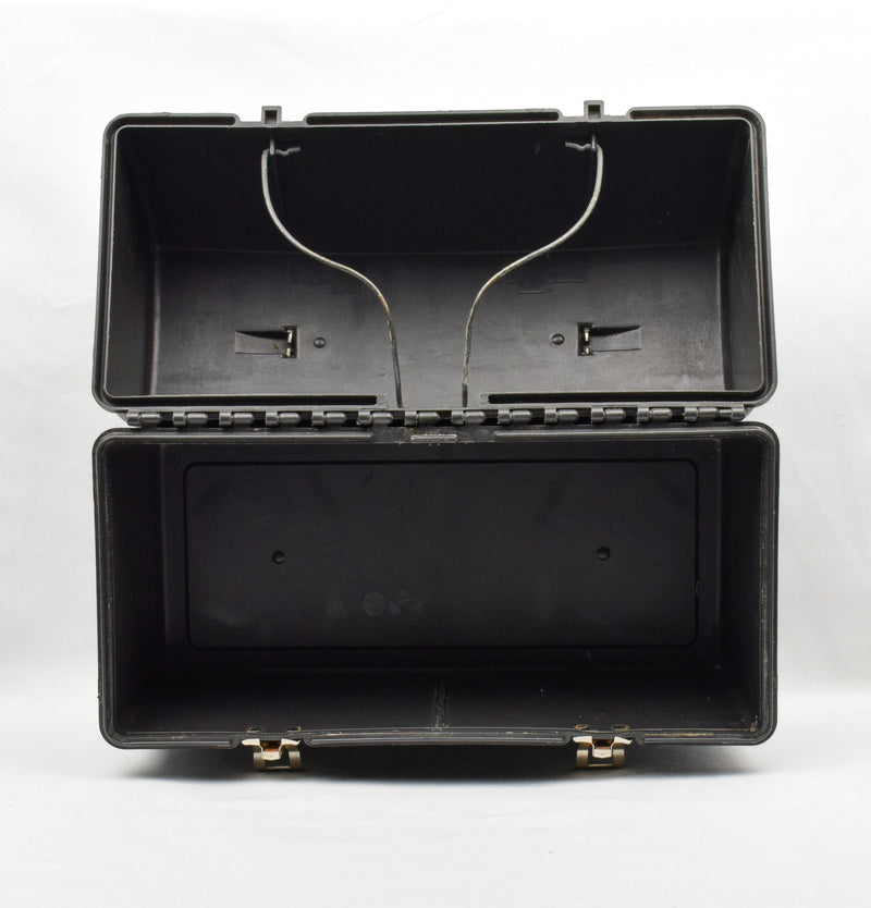Vintage Thermos Black Plastic Dome Lunch Box Pail