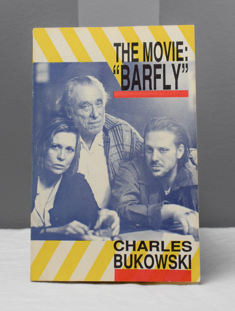 The Movie: "Barfly" by Charles Bukowski Paperback Book 1st Edition