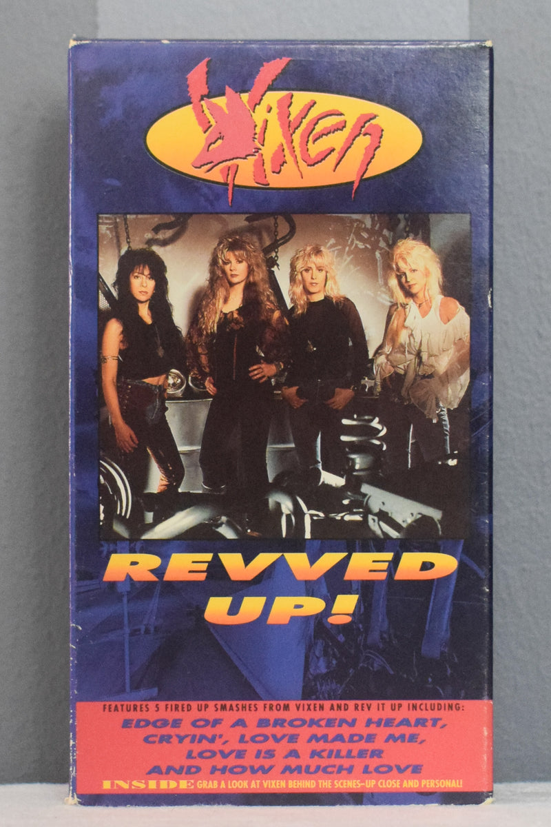Vixen Revved Up! 1990 EMI-USA VHS
