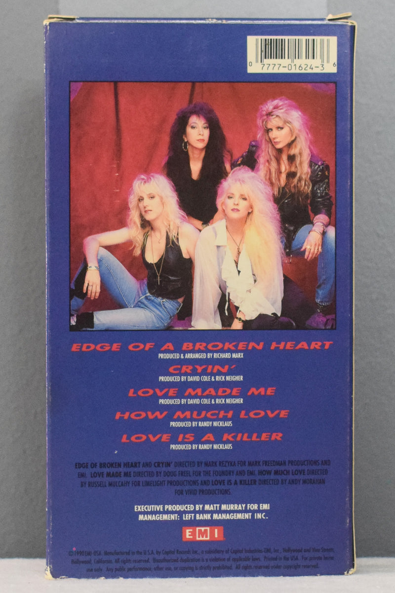 Vixen Revved Up! 1990 EMI-USA VHS