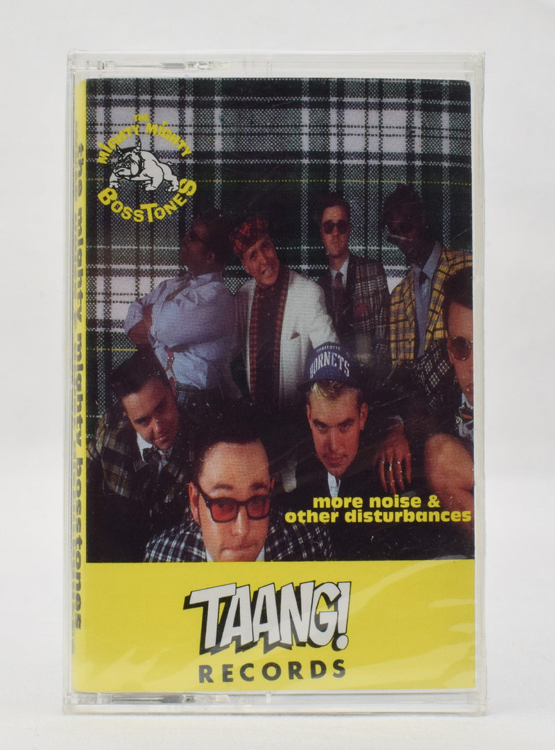 New w/ Seal Taang! Records 1992 The Mighty Mighty BossTones More Noise & Other Disturbances Clear Cassette Tape
