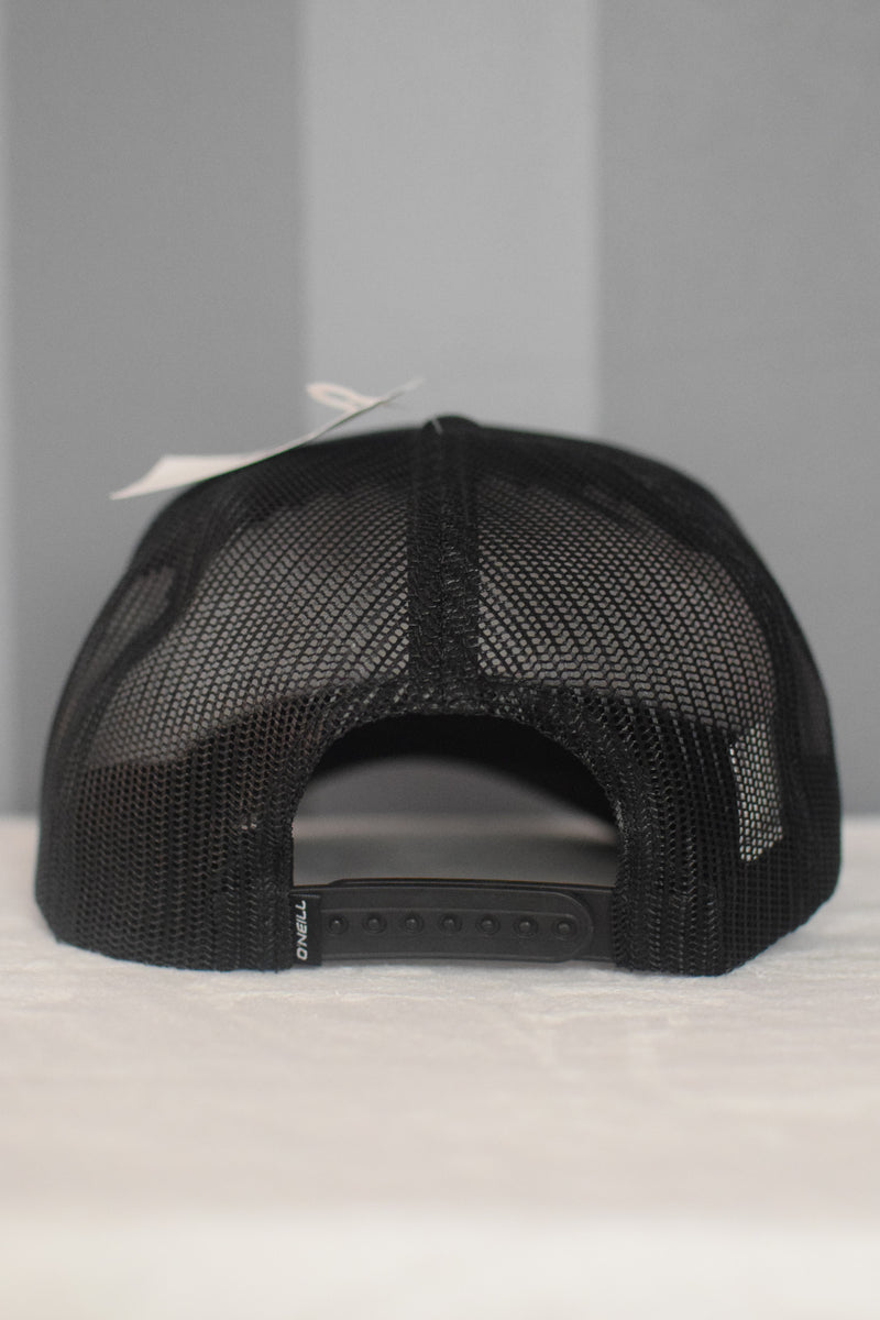 メンズ 新品 タグ付き オニール ブラック 調節可能 スナップバック トラッカー メッシュ バック キャップ