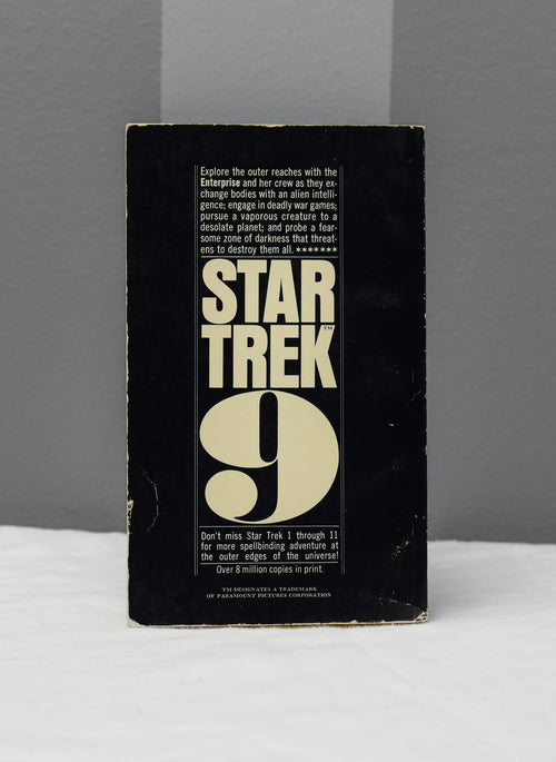 1977 Star Trek 9 by James Blish Paperback Book