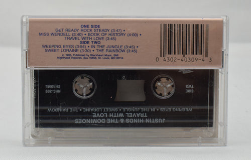 1985 Nighthawk Records - Travel with Love - Justin Hinds & the Dominoes Cassette Tape