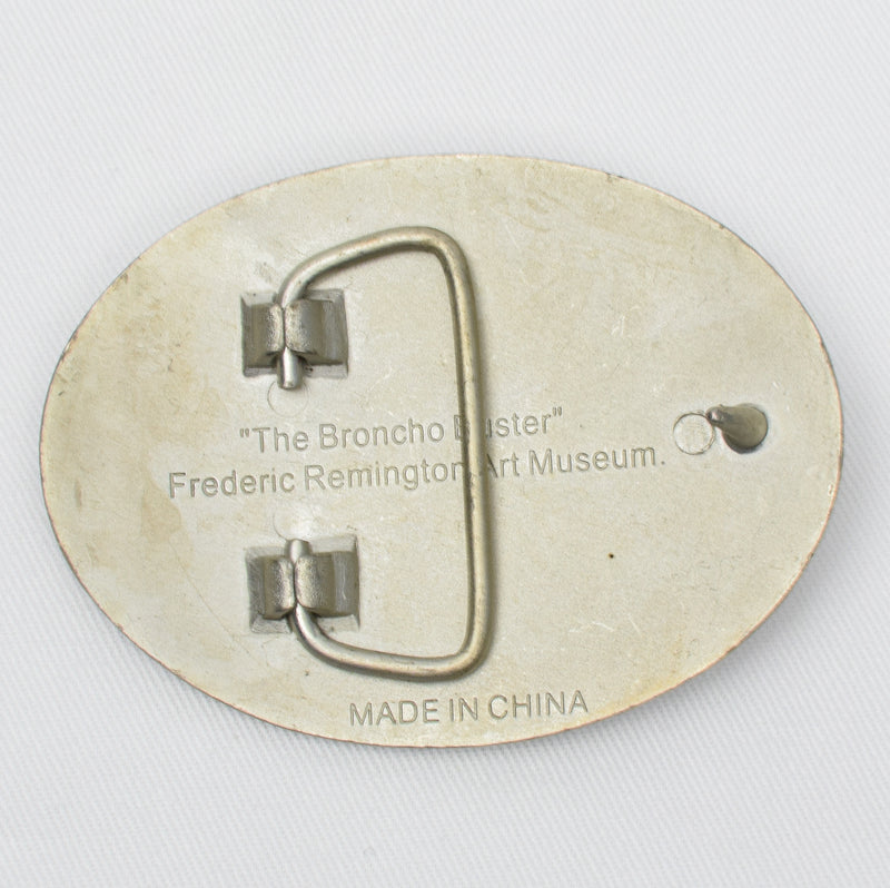 Frederic Remington Art Museum "The Bronco Buster" Belt Buckle